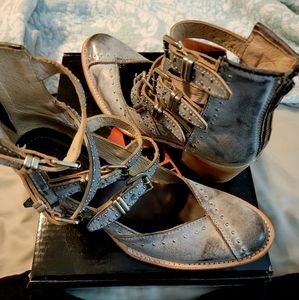 Freebird By Steven ** Felicity Size 9, Ice (Gray)** Like new